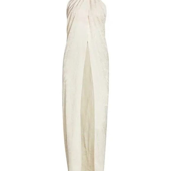 Journey Like No Other Jacquard
Draped Halter Top and Pants Set By Johanna Ortiz - Picture 8 of 12